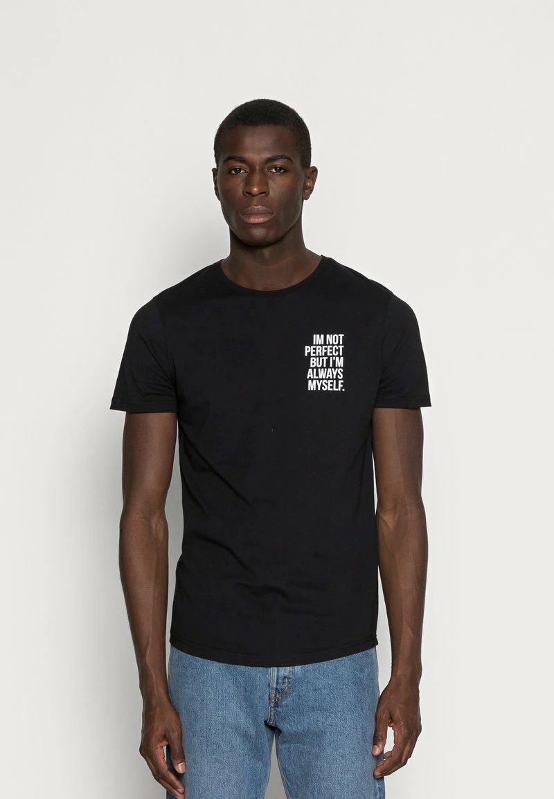 Pier One Hombre Camiseta Estampada - Black 5 Pier One Hombre Camiseta Estampada - Black - Imagen 3