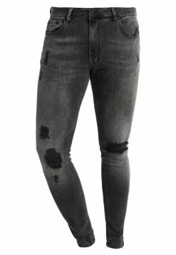 Pier One Hombre Vaqueros Pitillo - Black Denim -Pier One Comercio bc7aeb8a629541279196d8ff2c547dd0