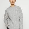 Pier One Hombre Jersey De Punto - Mottled Light Grey