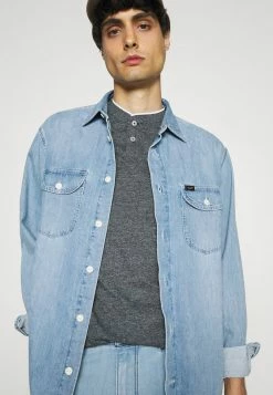 Pier One Hombre Polo - Mottled Blue 11 Pier One Hombre Polo - Mottled Blue -Pier One Comercio bf1d199422034809b5d4e561e736099b