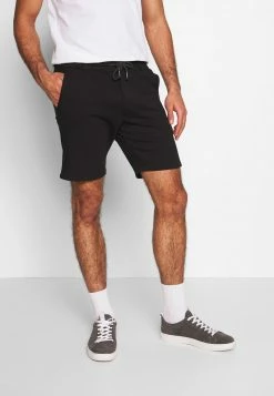 Pier One Shorts - Black, Hombre