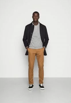 Pier One Hombre 2er Pack CREW NECK - Sudadera - Mottled Light Grey/black