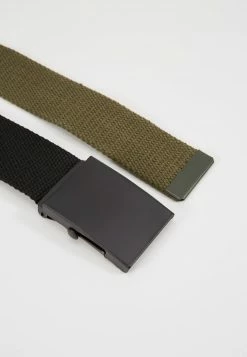 Pier One Unisexo UNISEX 2 PACK - Cinturón - Oliv/black -Pier One Comercio c3c8afa7499e4599b4752c309b32d866