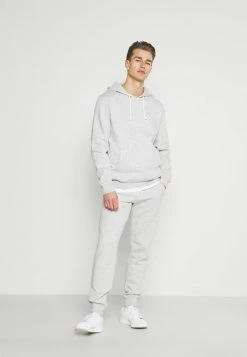 Pier One Hombre Pantalones Deportivos - Mottled Light Grey/mottled Dark Blue