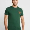 Pier One Hombre Camiseta Estampada - Dark Green -Pier One Comercio c4738beb8a334726bfc86213fac15e12