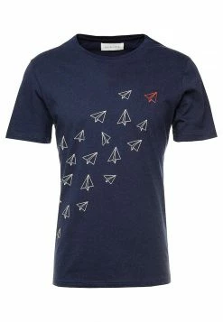 Pier One Hombre Camiseta Estampada - Dark Blue -Pier One Comercio c476ed88386f4d719c7cdcef3f33dd1f
