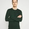 Pier One Hombre Jersey De Punto - Mottled Dark Green
