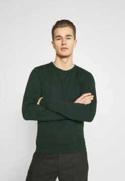 Pier One Hombre Jersey De Punto - Mottled Dark Green