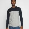 Pier One Camiseta De Manga Larga - Dark Blue, Hombre -Pier One Comercio c7a5b7652655499890b95eb169fa4ea5