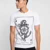 Pier One Hombre Camiseta Estampada - White -Pier One Comercio c87e685ea13a495d9a7d99fbe54c93a1
