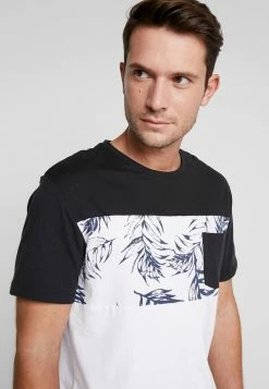 Pier One Hombre Camiseta Estampada - White/black -Pier One Comercio c8d3234c76414204ae8b7c372631b1af