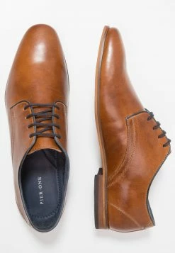 Pier One Hombre LEATHER - Zapatos Con Cordones - Cognac -Pier One Comercio c986e96e62d94800ab38a96b5382c252