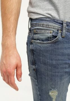 Pier One Hombre Vaqueros Slim Fit - Destroyed Denim -Pier One Comercio c9b59730ea4f416589e15619434ec350