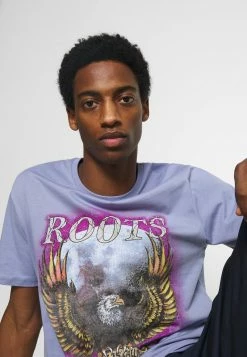 Pier One Hombre Camiseta Estampada - Lilac -Pier One Comercio ca1ad2ad2d284260a304a8c20fc12219