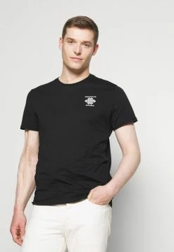 Pier One Hombre Camiseta Estampada - Black -Pier One Comercio ca32ece6dd404fa5ad3d8f31e4528390