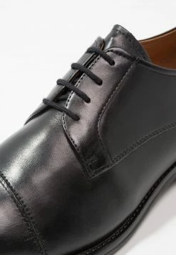 Pier One Hombre LEATHER - Zapatos Con Cordones - Black -Pier One Comercio ca9a6ada3d374f978f876555225d2c24