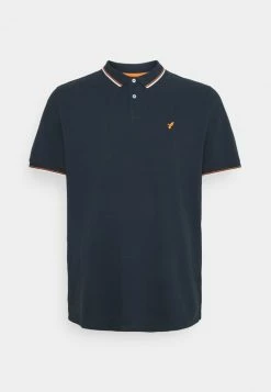Pier One Hombre Polo - Dark Blue/orange