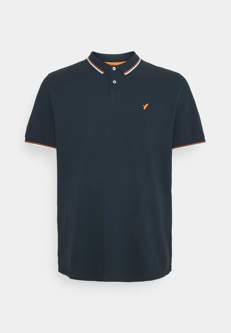 Pier One Hombre Polo - Dark Blue/orange 3 Pier One Hombre Polo - Dark Blue/orange