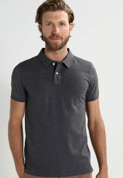 Pier One Hombre Polo - Dark Grey Melange