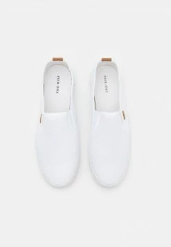 Pier One UNISEX - Mocasines - White, Unisexo -Pier One Comercio cab355a5a66847138fab0310c479705c