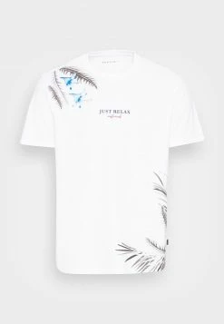 Pier One Hombre Camiseta Estampada - White -Pier One Comercio d0558da8307941a189a9e91a77e4a855