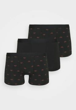 Pier One Hombre 3 PACK - Culotte - Black/red -Pier One Comercio d09aab08a62f4419bdeecab04c3631fc