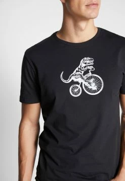 Pier One Hombre Camiseta Estampada - Black -Pier One Comercio d0e88581bd2645288223c0b1ce87abca