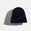 Pier One Unisexo 2 PACK UNISEX - Gorro - Grey/dark Blue -Pier One Comercio d1a07c11f8cc45a9a1980a9b9d2a1bee