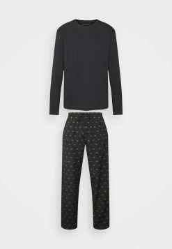 Pier One Hombre Pijama - Black/white