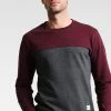 Pier One Hombre Sudadera - Mottled Bordeaux -Pier One Comercio d36ca4dab35e41758d1f360f10f49e77
