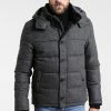 Pier One Hombre HOODED - Chaqueta De Invierno - Grey Melange -Pier One Comercio d42dadfeb3f54bfdabf37d8a43f9918d
