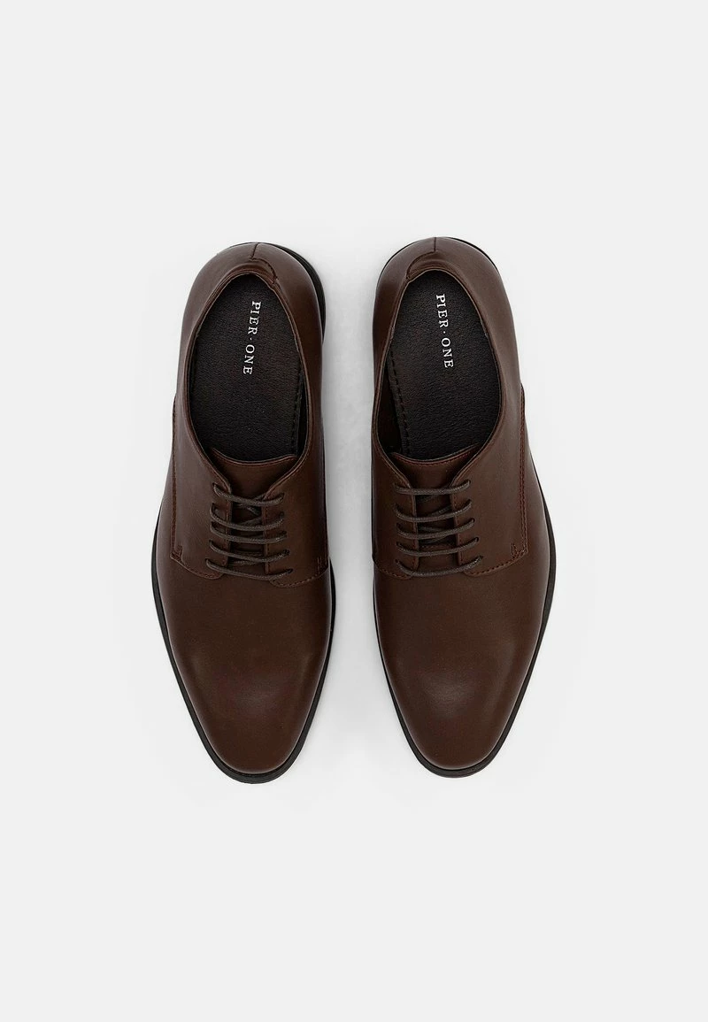 Pier One Hombre Zapatos Con Cordones - Dark Brown 6 Pier One Hombre Zapatos Con Cordones - Dark Brown - Imagen 4