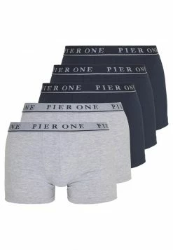 Pier One Hombre 5 PACK - Culotte - Dark Blue/mottled Grey -Pier One Comercio d4dee33262f043a78b9563ab4cdb0bb2