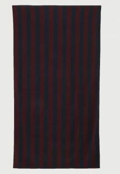 Pier One Hombre BEACH TOWEL 180x100CM 500 GSM - Toalla De Playa - Dark Blue/bordeaux