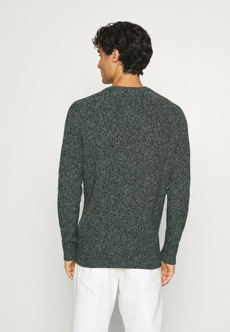 Pier One Hombre MULTICOLOUR HALF CARDIGAN JUMPER - Jersey De Punto - Dark Green 5 Pier One Hombre MULTICOLOUR HALF CARDIGAN JUMPER - Jersey De Punto - Dark Green - Imagen 3