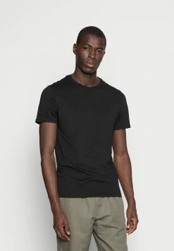 Pier One Hombre 5 PACK - Camiseta Básica - Black -Pier One Comercio d82d632547ef44e5ac531b38c46d17c5