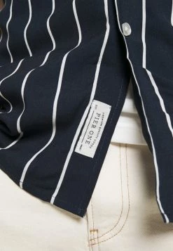 Pier One Hombre Camisa - Dark Blue -Pier One Comercio d896ae86c3f94b9d8671d16fda9184a2