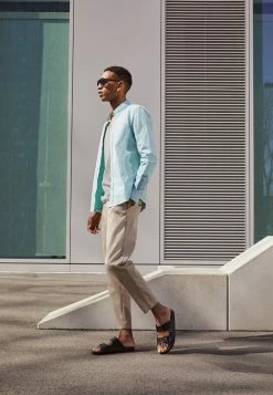 Pier One UNISEX - Pantuflas - Black, Unisexo