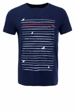 Pier One Camiseta Estampada - Navy, Hombre -Pier One Comercio da5940f754eb4cdb850afdbd438d6931