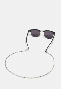 Pier One Unisexo GLASSES MASK CHAIN UNISEX - Otros Accesorios - Silver-coloured