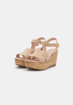 Pier One Mujer LEATHER - Sandalias Con Plataforma - Beige -Pier One Comercio db7a11acc7844fdfa7841e58c58b006a