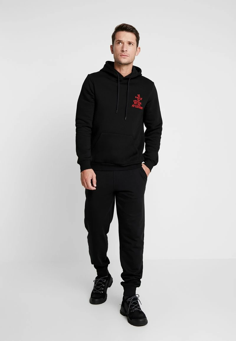 Pier One Pantalones Deportivos - Black/mottled Light Gre, Hombre 3 Pier One Pantalones Deportivos - Black/mottled Light Gre, Hombre