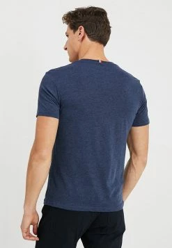 Pier One Camiseta Básica - Mottled Dark Blue, Hombre -Pier One Comercio dd651f97754741faafc702872c502666