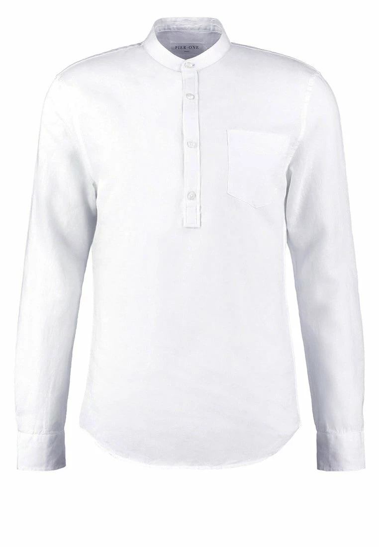 Pier One Hombre Camisa - White 9 Pier One Hombre Camisa - White - Imagen 7