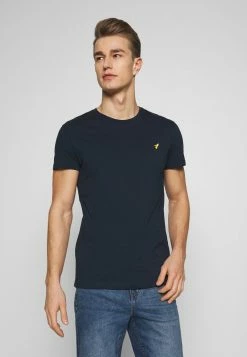 Pier One Camiseta Básica - Dark Blue, Hombre