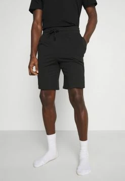 Pier One Hombre 3 PACK - Pantalón De Pijama - Black/mottled Dark Grey/red -Pier One Comercio df5392693ae34fbcbd75bdfbc8faa1bc