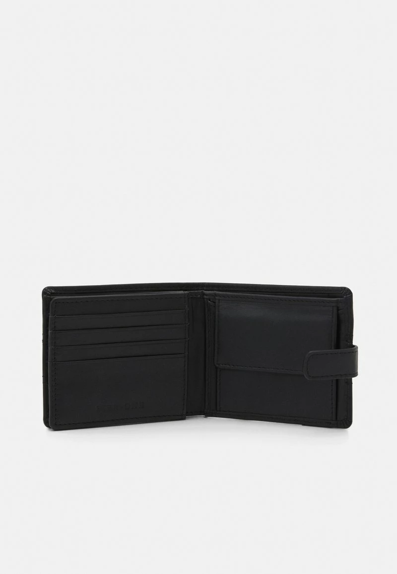 Pier One Hombre LEATHER - Monedero - Black 6 Pier One Hombre LEATHER - Monedero - Black - Imagen 4