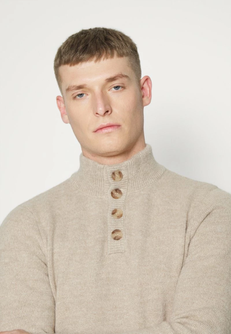 Pier One Jersey De Punto - Mottled Beige, Hombre 7 Pier One Jersey De Punto - Mottled Beige, Hombre - Imagen 5