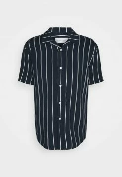 Pier One Hombre Camisa - Dark Blue -Pier One Comercio e156a9632333451f8fb35a760f6d9935