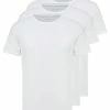 Pier One Hombre 3 PACK - Camiseta Básica - White -Pier One Comercio e17654de93444532932b116aa1b0519f